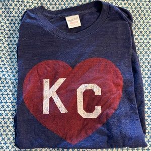 Unisex Charlie Hustle KC Heart tee (M)